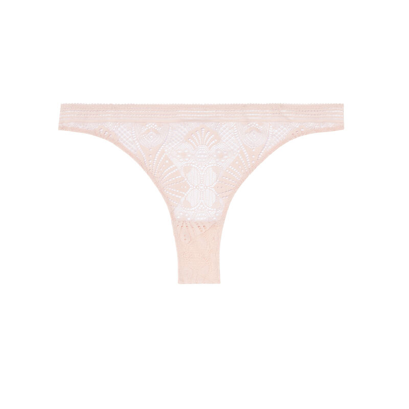 tanga briefs with tie detail - nude pink tanga briefs with tie detail - nude pink;
