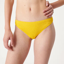 gładki dół bikini — kolor żółty