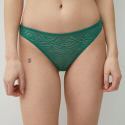 tanga en dentelle graphique