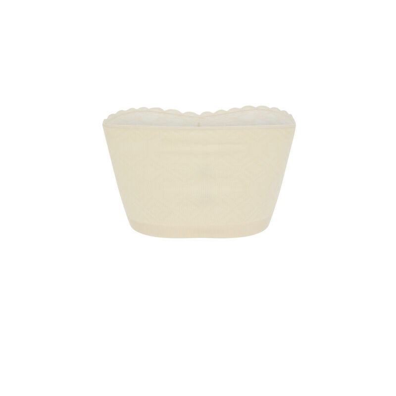 Biustonosz bandeau bez fiszbin - écru Biustonosz bandeau bez fiszbin - écru;