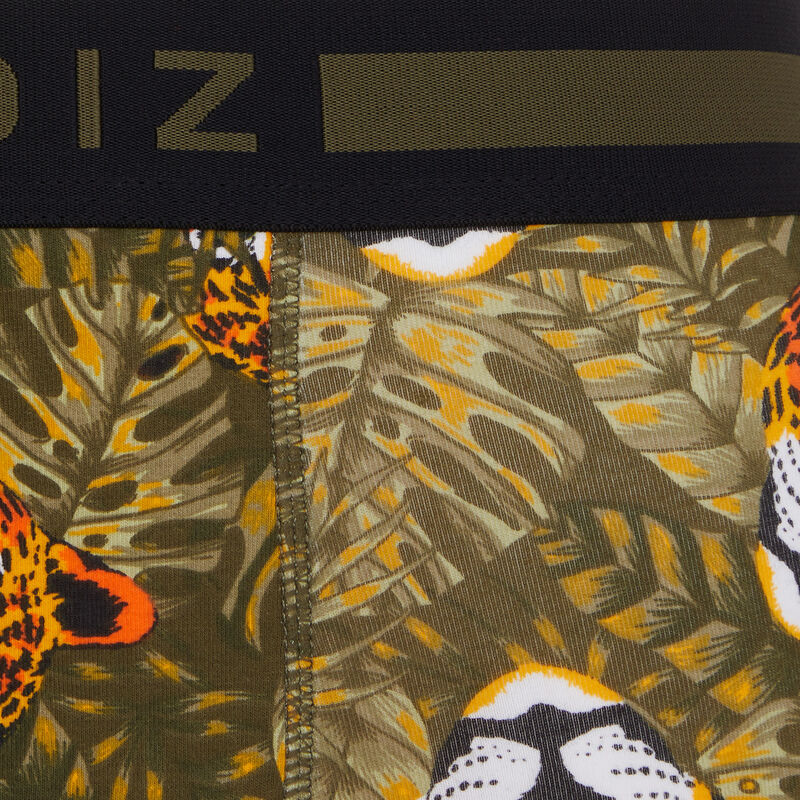 Leopardiz cotton boxers with print Leopardiz cotton boxers with print;