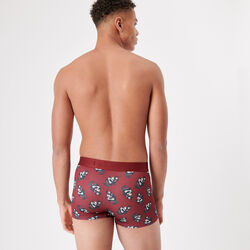 boxers with snake print;