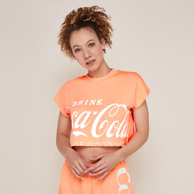 Coca-cola crop top - coral Coca-cola crop top - coral ;