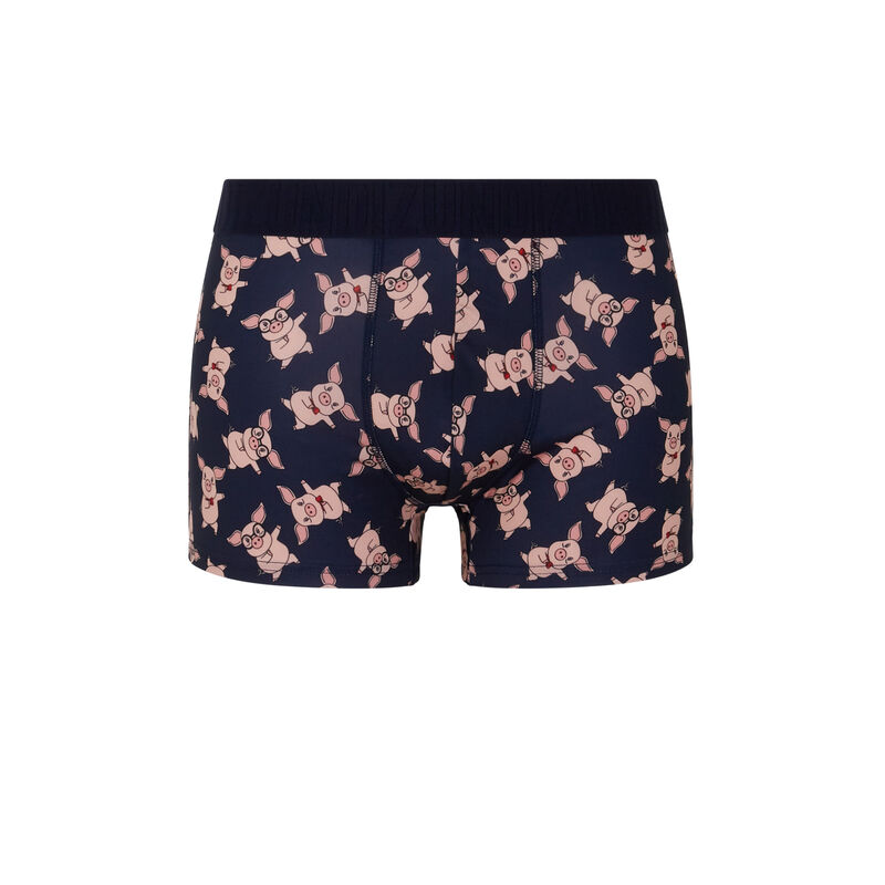 Piggiz microfibre boxers with print Piggiz microfibre boxers with print;