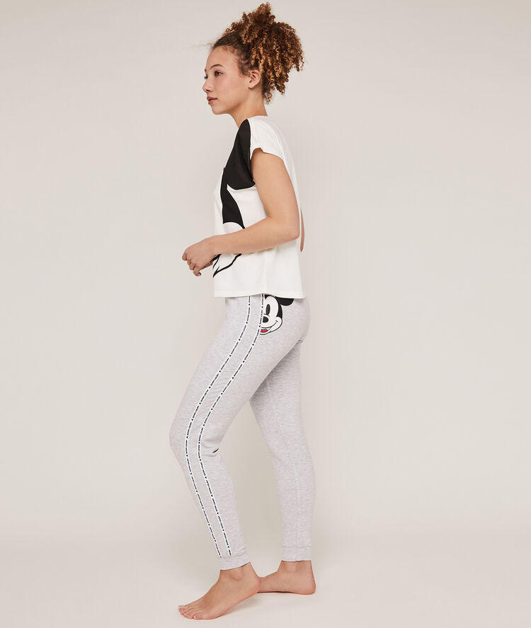 Short-sleeved mickey top - cream cream.