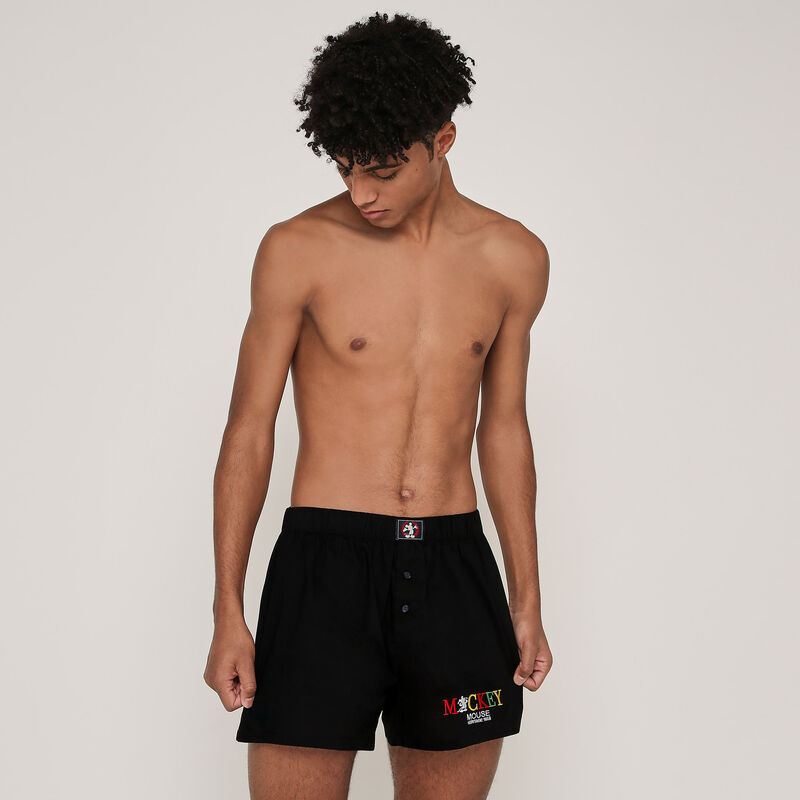 Mickey cotton boxers - black Mickey cotton boxers - black;