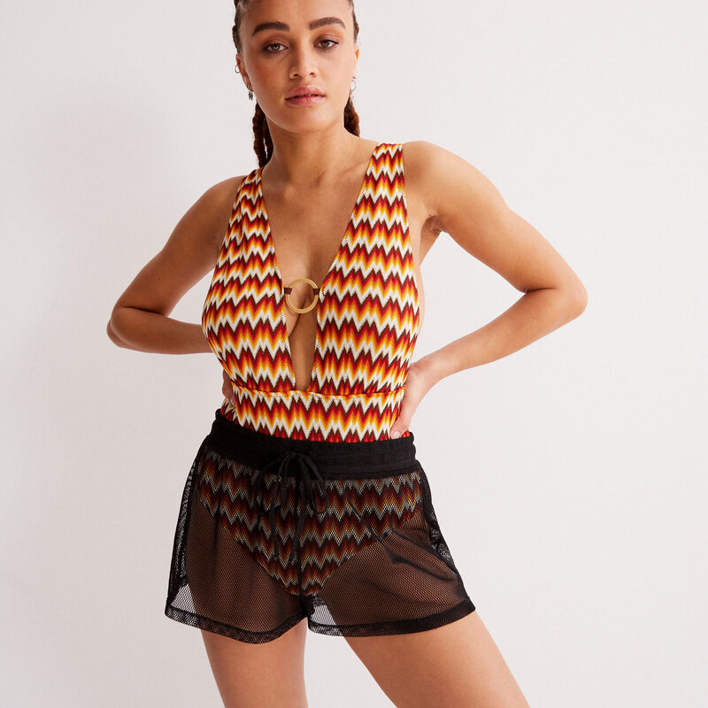 sheer tulle shorts - black sheer tulle shorts - black;