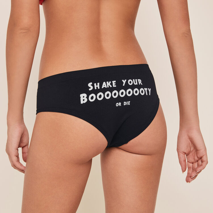 Szorty z napisem bootyordiz Szorty z napisem bootyordiz;