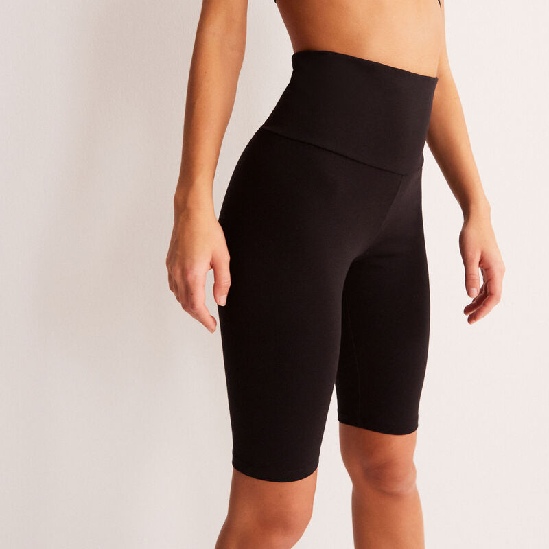 long cycling shorts - black long cycling shorts - black;