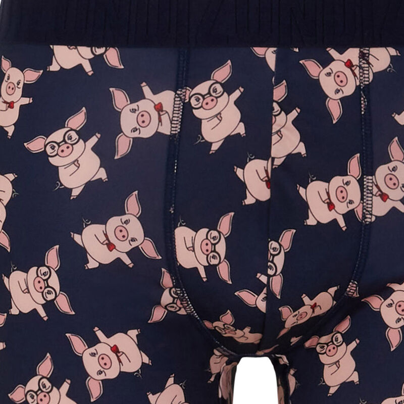 Piggiz microfibre boxers with print Piggiz microfibre boxers with print;