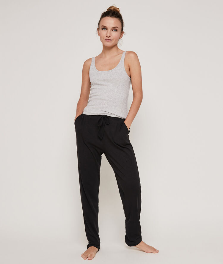 Debidiz ribbed top light grey.