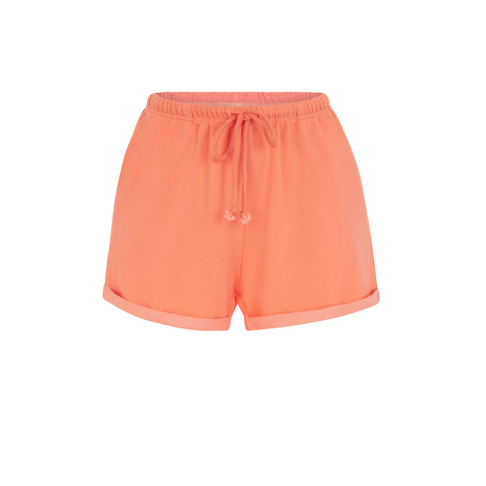 Fleece shorts - orange orange.