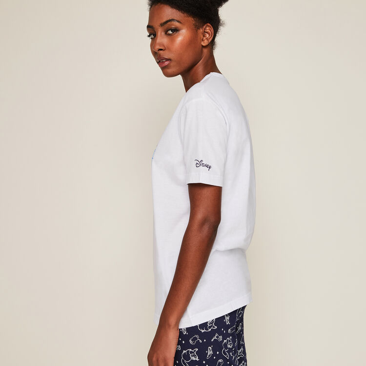 Short-sleeved, Cinderella print top Short-sleeved, Cinderella print top;