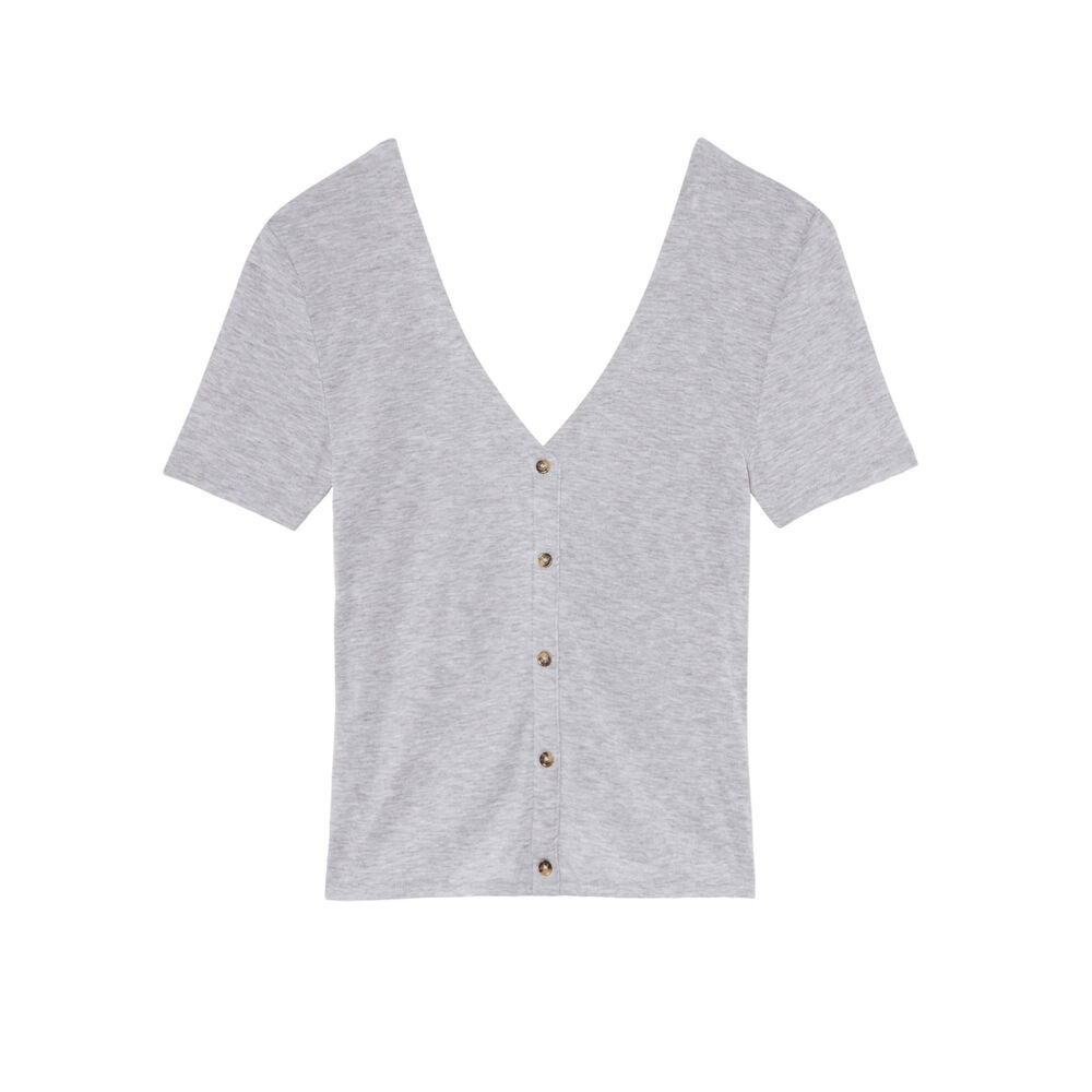 Knotted top - grey grey.