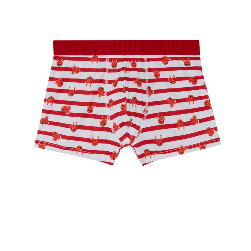 striped octopus boxers - red striped octopus boxers - red;