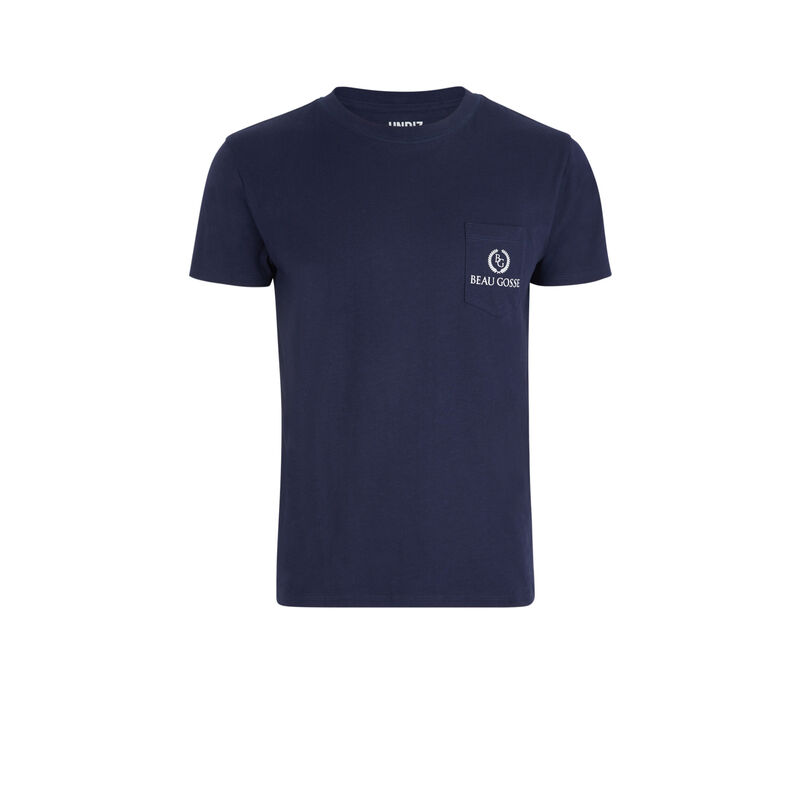 Elboiz pyjama top + bottoms navy blue.