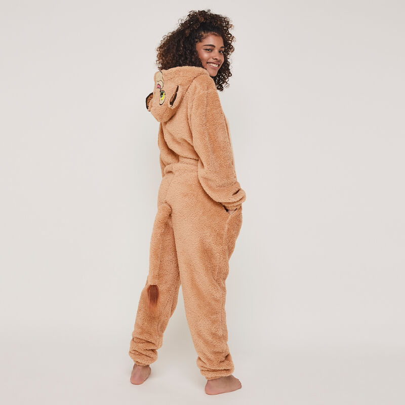 Nalaiz Nala print fleece jumpsuit Nalaiz Nala print fleece jumpsuit;