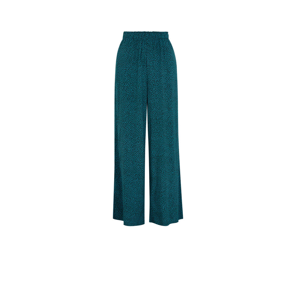 Animal print trousers - green green.