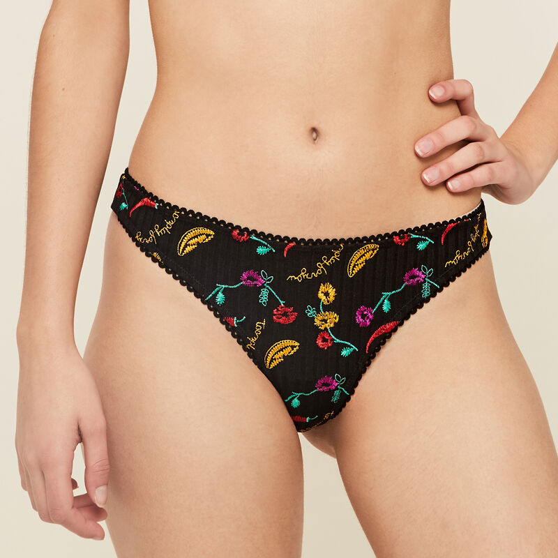 Pimentiz black thong Pimentiz black thong;