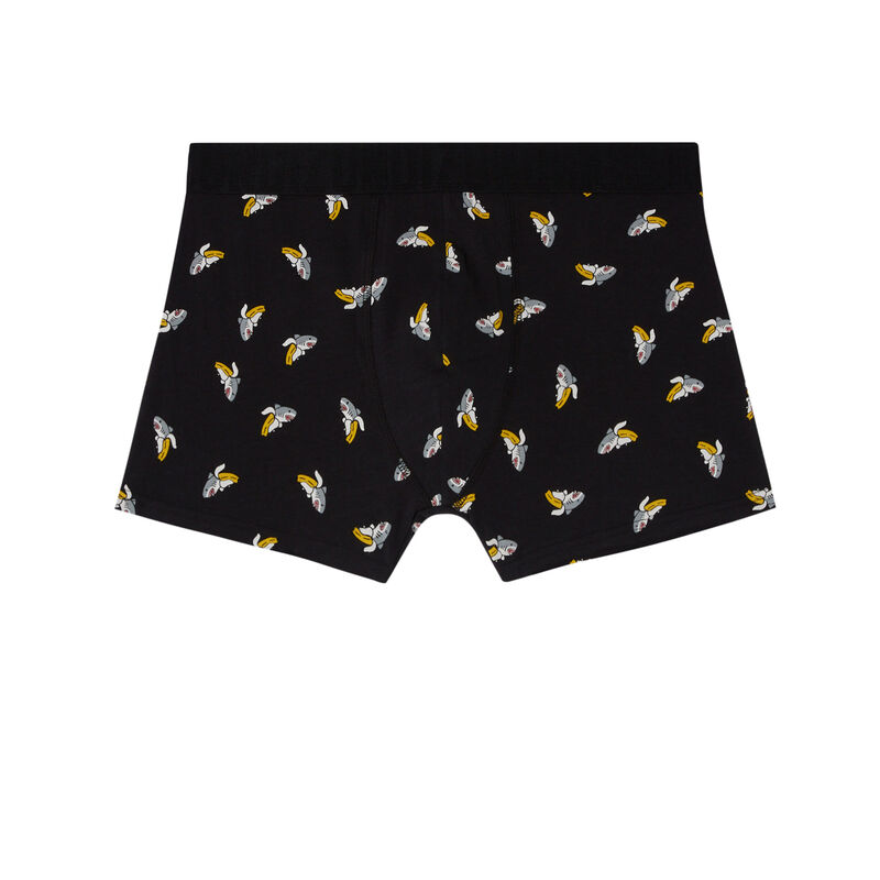 banana-shark boxers - black banana-shark boxers - black;
