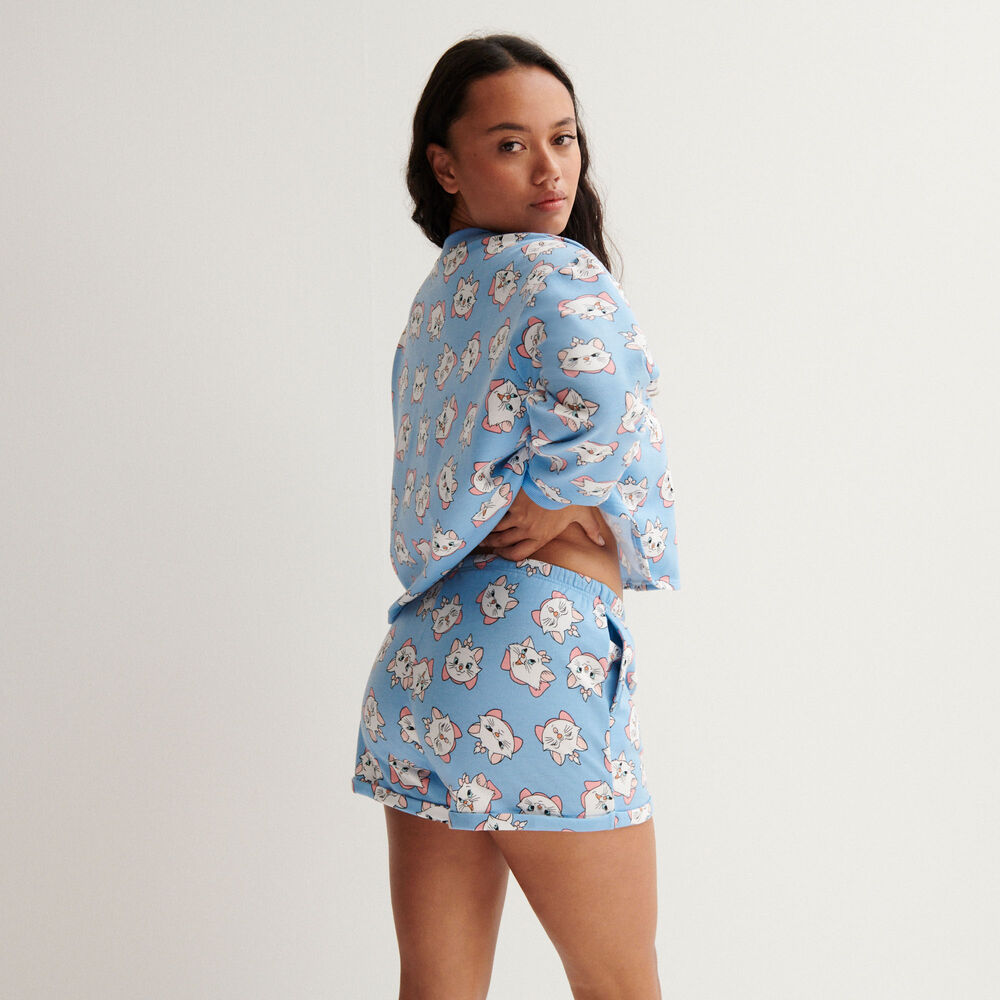 Marie from the aristocats sweatshirt - blue blue.