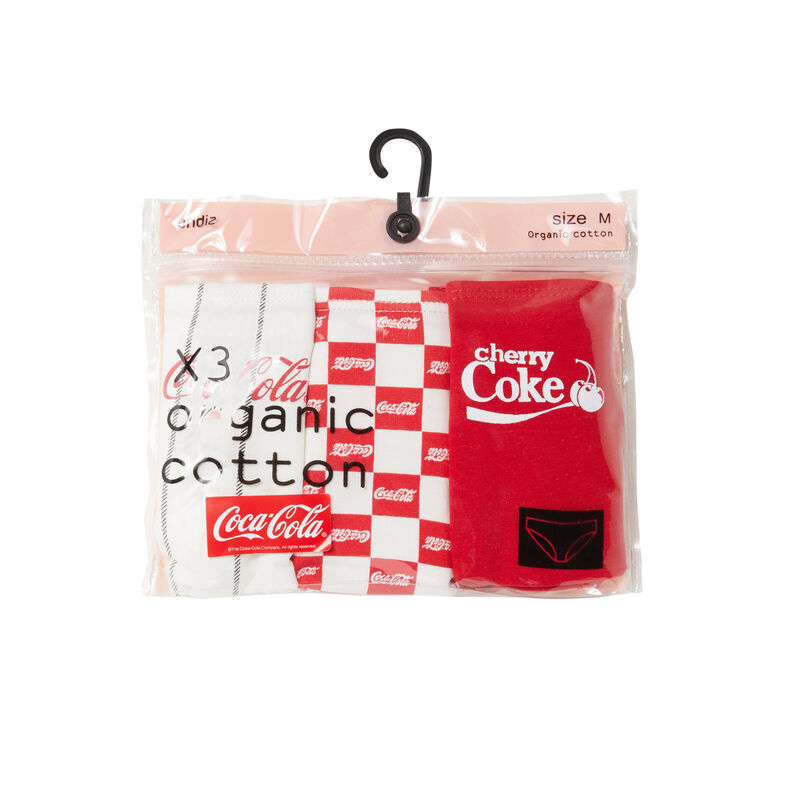 pack of 3 coca-cola mood briefs;