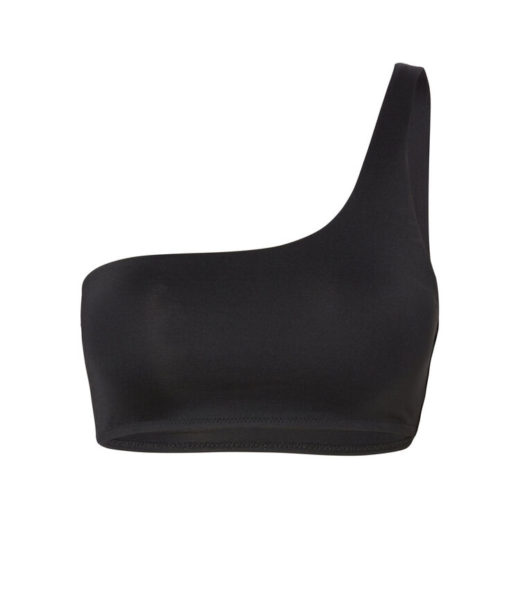 Bralette bikini top - black black.