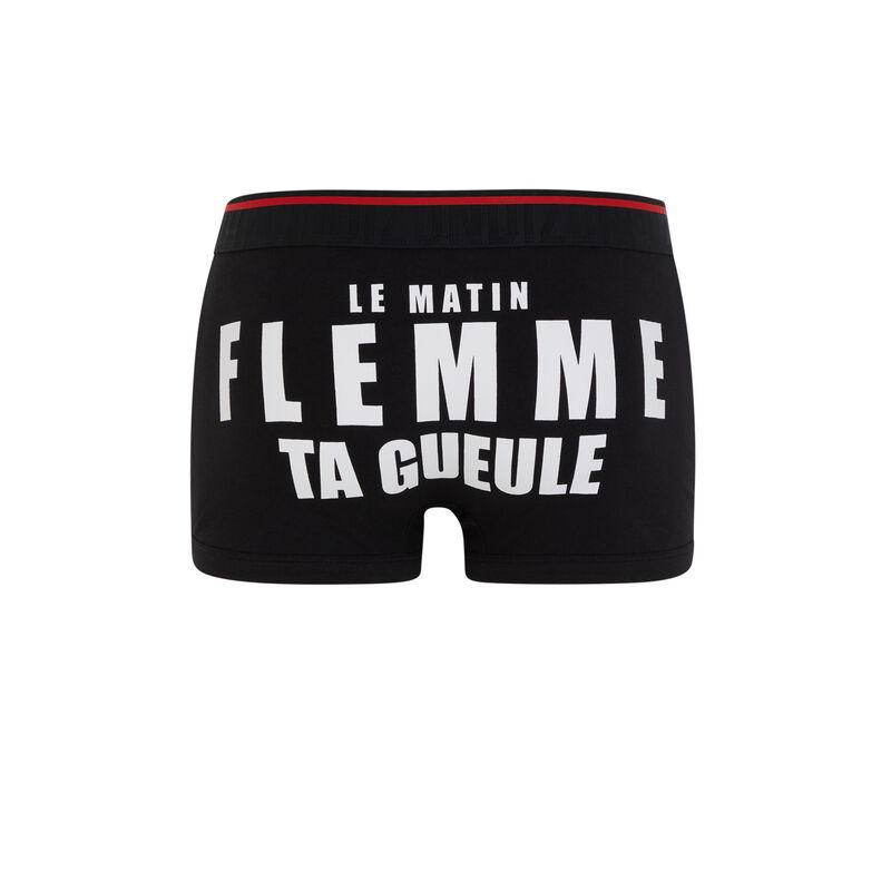 flemmetagiz cotton boxers with slogan flemmetagiz cotton boxers with slogan;