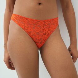 floral lace tanga briefs 