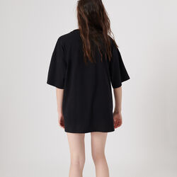 tee-shirt long imprimé;
