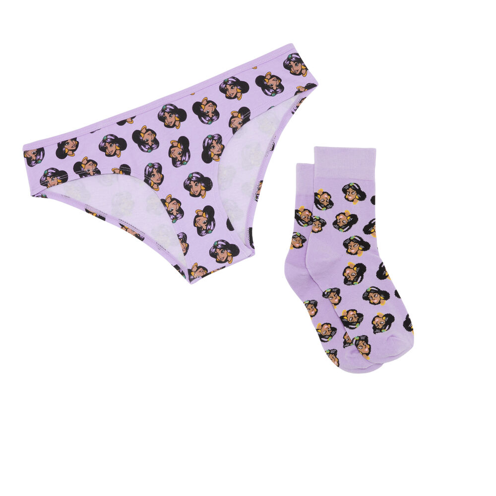 Jasmine hipsters - purple purple.