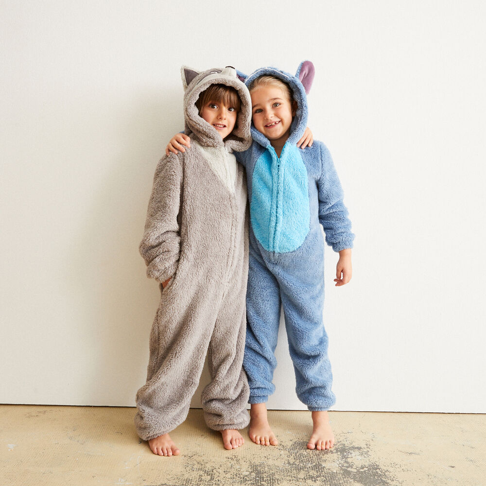 Stitch kids' onesie - blue blue.