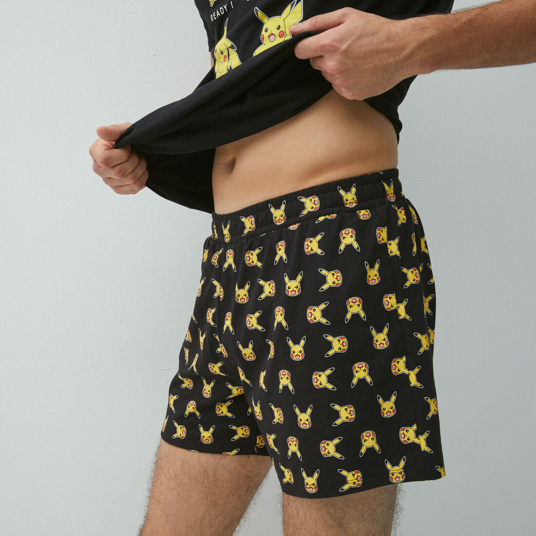 Pikachu t-shirt and boxer shorts set;