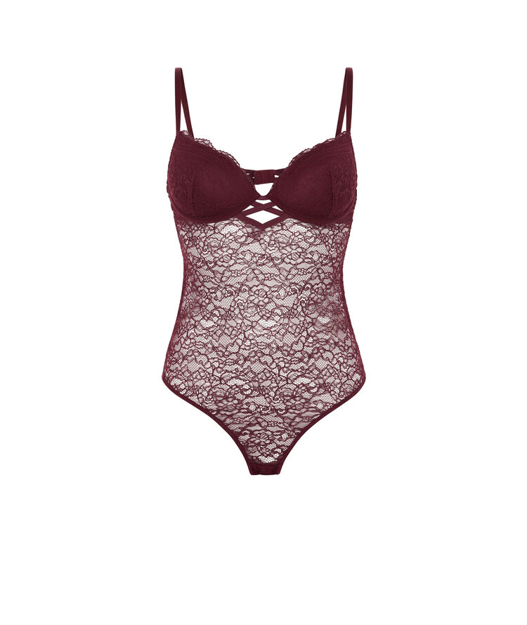 Lace body push everydayiz burgundy.
