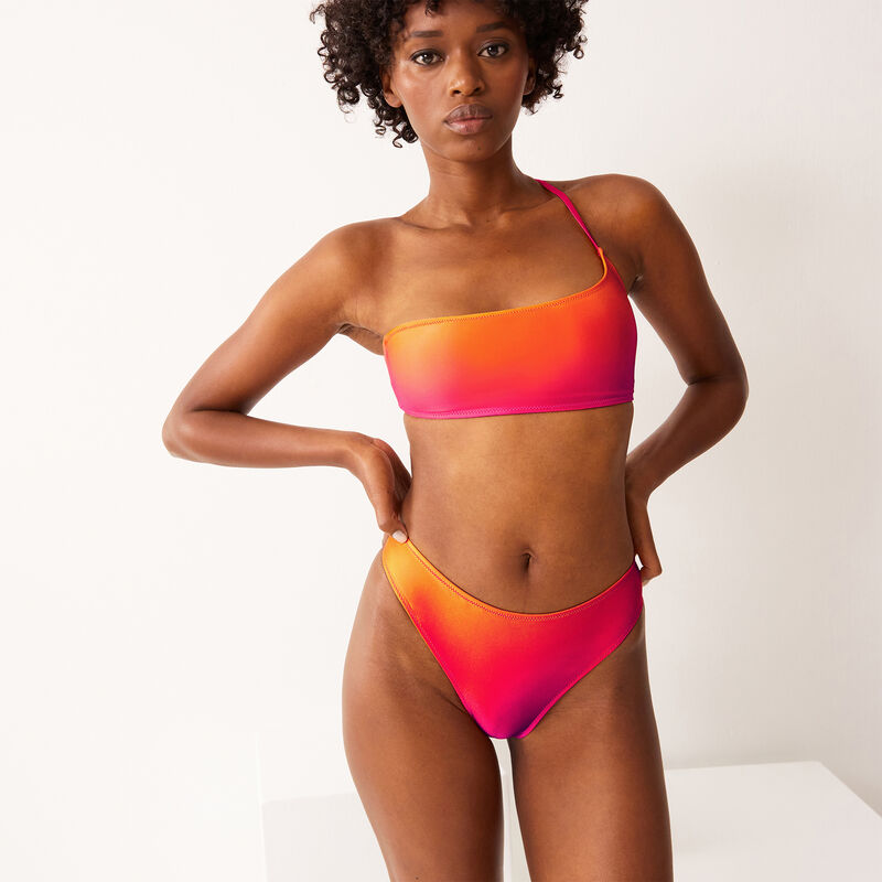 Bikini bra top with sunset gradient - pink Bikini bra top with sunset gradient - pink;