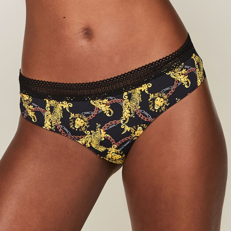 Fleuraliz micro print tanga Fleuraliz micro print tanga;
