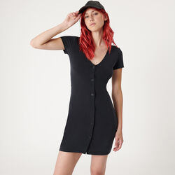 robe boutonnée;
