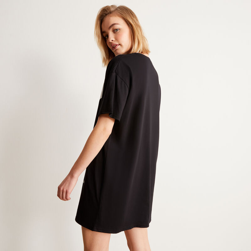 Tunic with Mickey Mouse print - black Tunic with Mickey Mouse print - black;