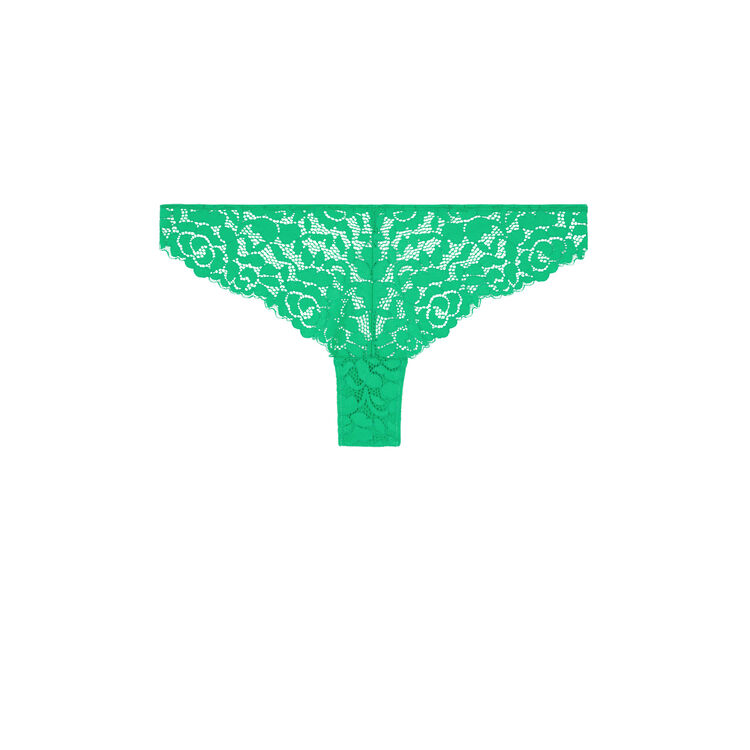 Luluiz emerald green tanga green.