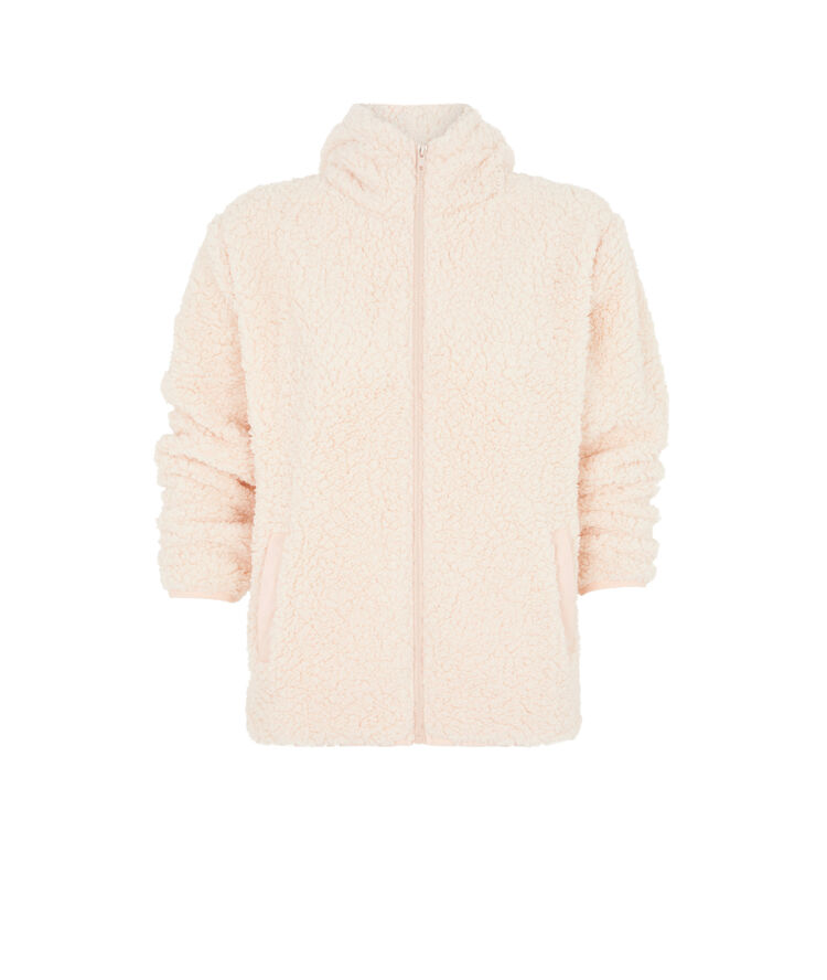 Sherpoliz zip fleece vanilla.