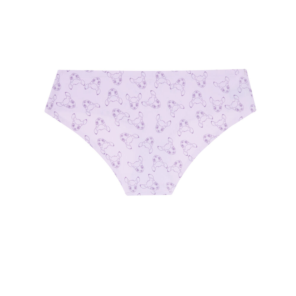 Bambi patterned hipsters - lilac purple.