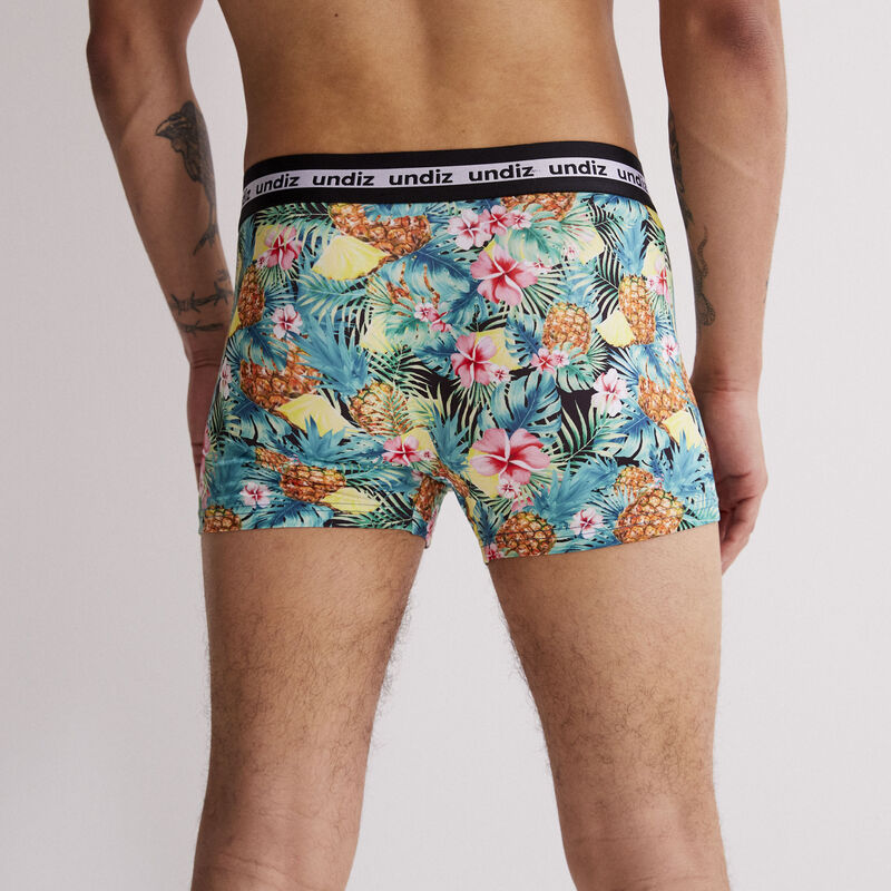 Tropical print boxers - green Tropical print boxers - green;