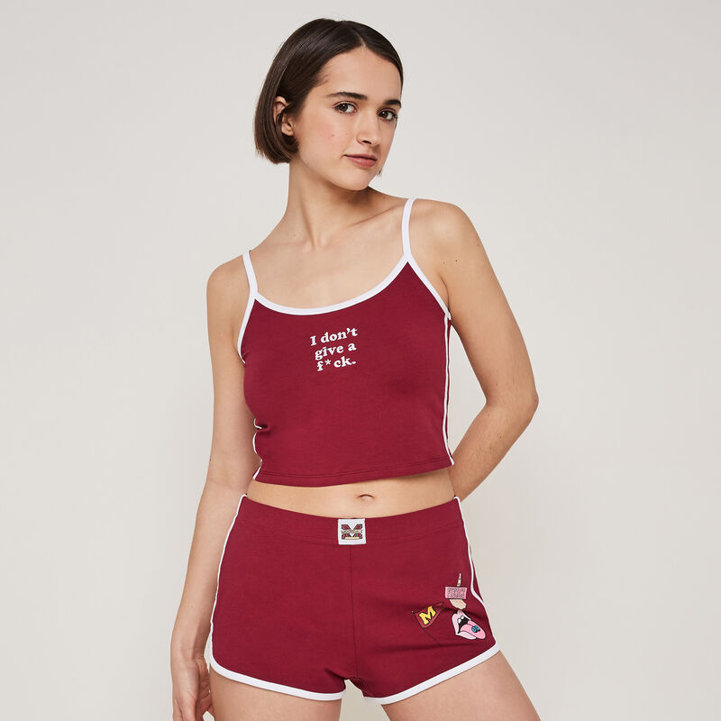 Boringuiz shorts with print Boringuiz shorts with print;