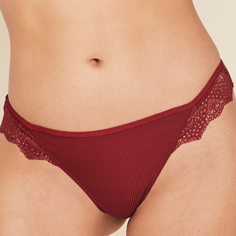 Merveilliz micro/lace tanga briefs Merveilliz micro/lace tanga briefs;