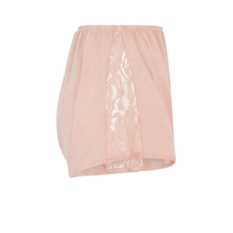 Tropaliz pink shorts rose pâle.