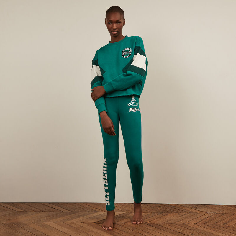 Slytherin emblem sweatshirt - green Slytherin emblem sweatshirt - green;