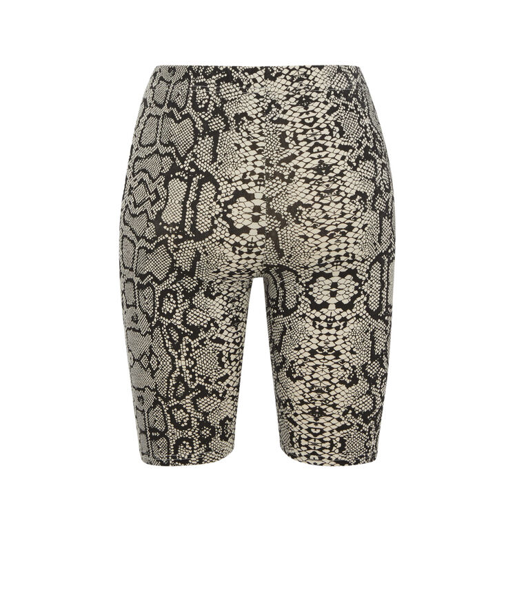 Snake print cycling shorts - grey grey.