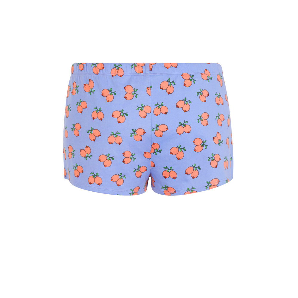 Printed shorts - lilac lilac.