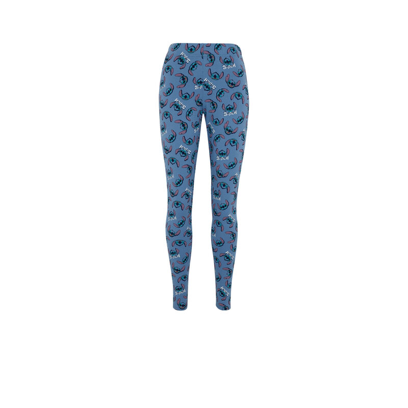 Stitch print leggings - blue Stitch print leggings - blue ;
