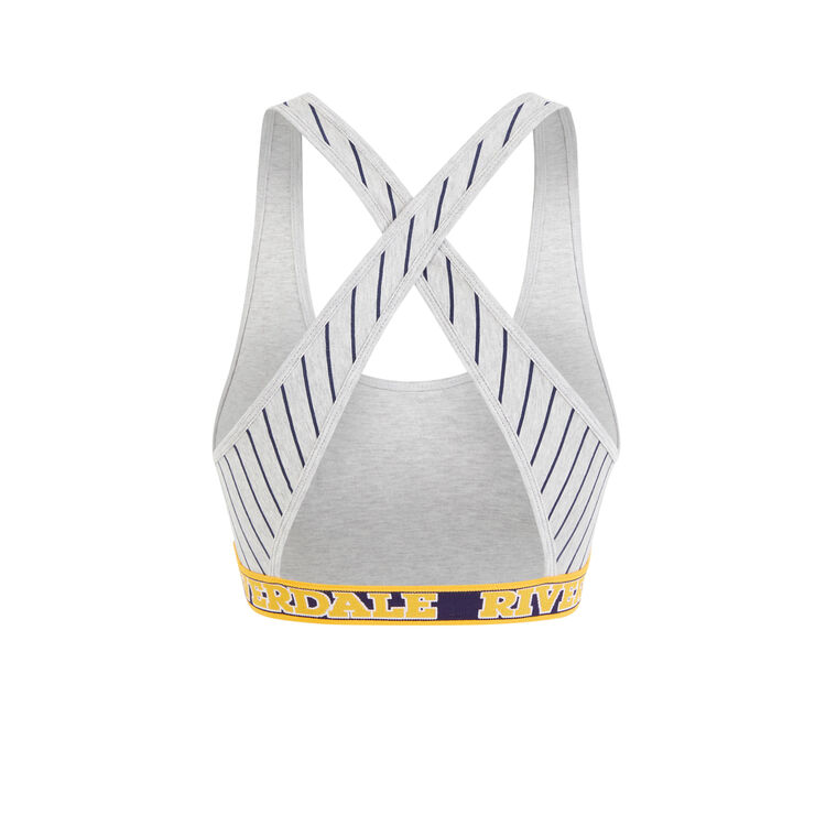 Licensed riverdale highschooliz wireless bra grey.